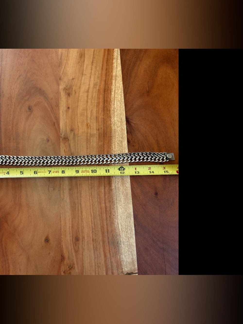 Unisex Mexican Sterling Silver Choker - Picture 3 of 3